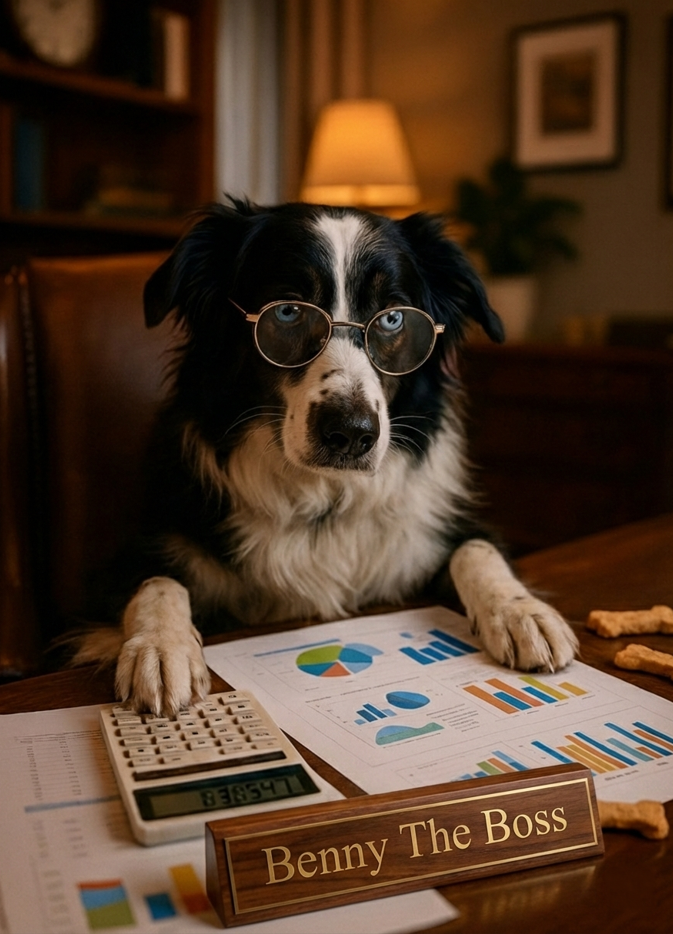 Benny the Benefits Dog